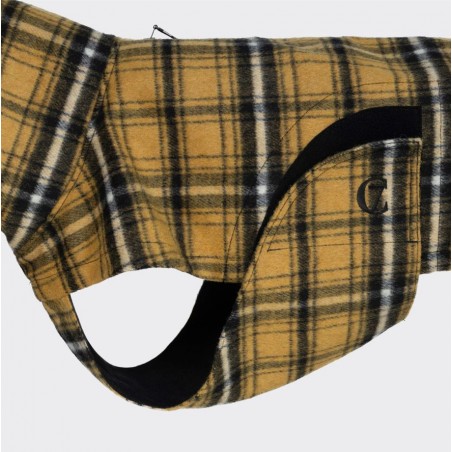 Dog Coat Glasgow Plaid Yellow paltas šunims