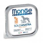 Monge Monoprotein Solo konservai su antiena šunims, 12 x 150 g