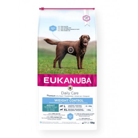 Eukanuba Daily Care Weight Control Adult Large Breed sausas maistas šunims