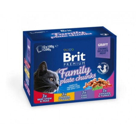 Brit Premium Family Plate konservai katėms