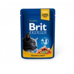 Brit Premium Cat Salmon&Trout konservai katėms su lašiša ir upėtakiu