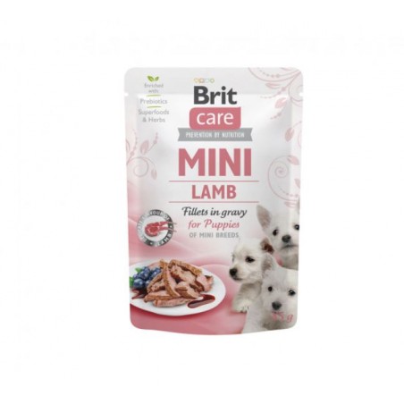 Brit Care Mini Puppy Lamb konservai šuniukams su ėriena