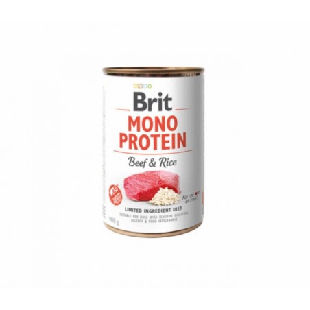 Brit Care Mono Protein Beef&Rice konservai šunims su jautiena ir ryžiais