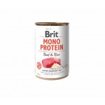 Brit Care Mono Protein Beef&Rice konservai šunims su jautiena ir ryžiais