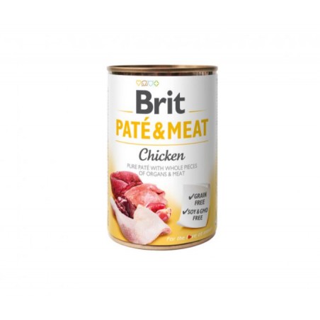 Brit Care Chicken Pate&Meat konservai šunims su vištiena