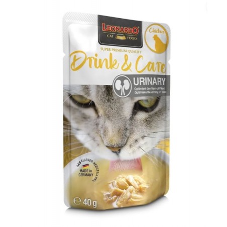 Leonardo Drink & Care Urinary Chicken guliašas su vištiena katėms