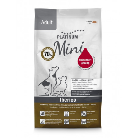 Platinum Adult Mini maistas mažų veislių šunims su Iberijos kiaulių mėsa