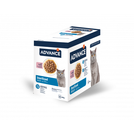 Advance Wet Sterilized Turkey konservai katėms su kalakutiena