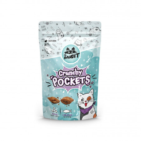 Mr. Bandit CRUNCHY POCKETS skanėstas katėms su tunu