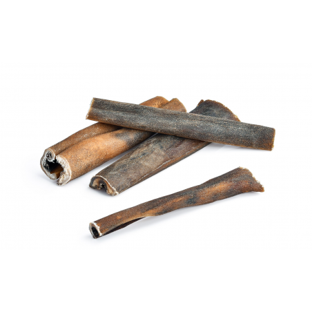 Petmex džiovintos elnių odos juostelės 15 cm