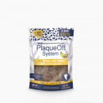 PlaqueOff dantų priežiūros skanėstai žemės riešutų sviesto ir bananų skonio