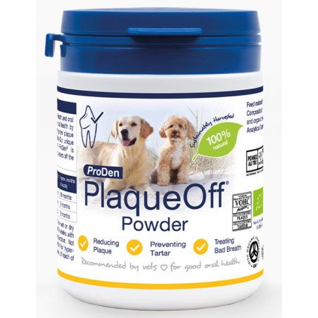 Proden Plaqueoff papildas burnos higienai šunims