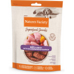 Nature's Variety Super Food Snacks skanėstai šunims su kalakutiena