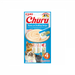 Churu kreminis skanėstas katėms su tunu ir šukutėmis