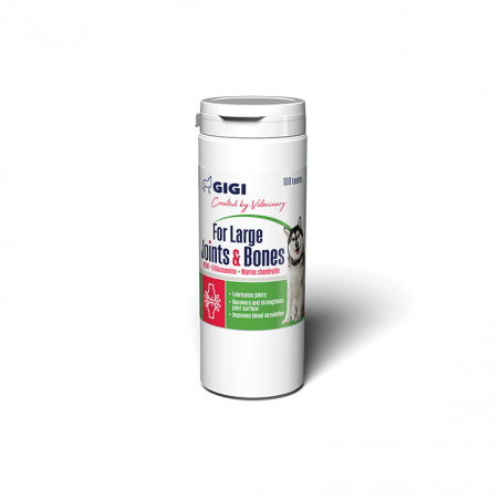 GIGI For Large Joints and Bones papildas didelių šunų kaulų ir sąnarių funkcijai, N100