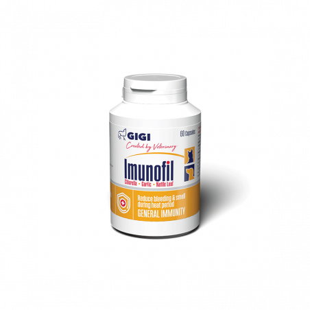 GIGI Imunofil pašaro papildas imunitetui tabletėmis, šunims ir katėms, N60