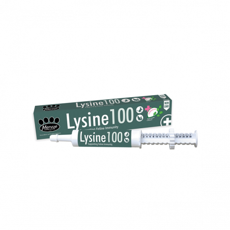 Mervue Lysine 100 pasta katėms, 30 ml