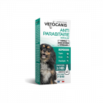 Vetocanis lašiukai nuo erkių mažų veislių šunims, 2–10 kg, N2