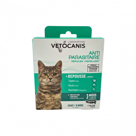 Vetocanis atbaidantis antkaklis katėms