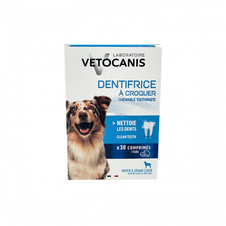 Vetocanis dantų pasta tabletėmis šunims, N30