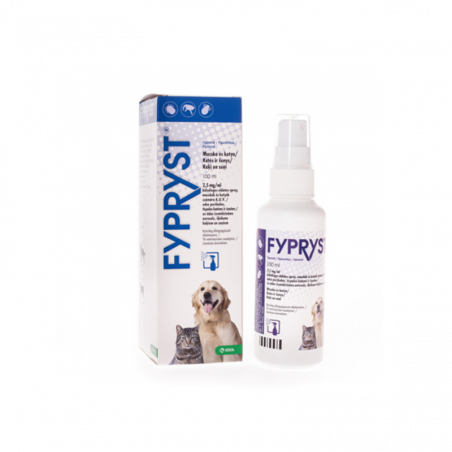 Fypryst antiparazitinis odos purškalas katėms ir šunims, 2,5 mg/ml, 100 ml