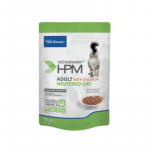 Virbac Adult Neutered Cat Salmon guliašas su lašiša katėms 12x85g