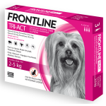 FRONTLINE TRI-ACT užlašinamasis tirpalas nuo parazitų šunims, 2–5 kg, N3