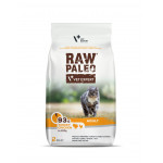 Raw Paleo Cat Adult Turkey&Chicken sausas maistas katėms su kalakutiena ir vištiena