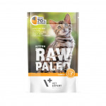 Raw Paleo Kitten Turkey konservai kačiukams su kalakutiena
