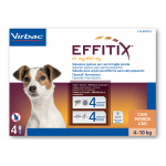 EFFITIX S 67 mg/600 mg užlašinamasis tirpalas šunims 4-10kg, N4