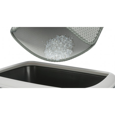 TRIXIE Kilimėlis prie tualeto, 40x55cm, pilkos spalvos