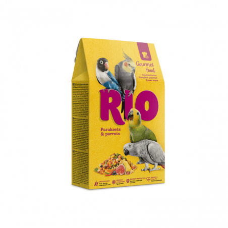 RIO Gourmet lesalas ilgauodegėms papūgėlėms ir papūgoms