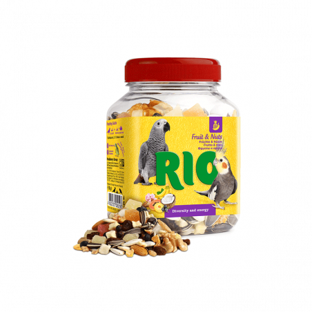 RIO vaisių ir riešutų mišinys papūgoms