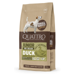 Quattro Small Breed Junior sausas begrūdis maistas šunims su antiena