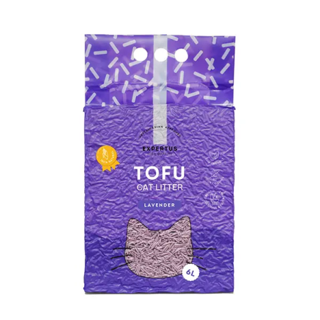 Expertus Tofu kraikas katėms, levandų kvapo, 6l (2,6kg)