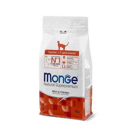 Monge Cat Senior sausas pašaras vyresnio amžiaus katėms