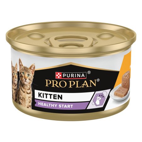 PURINA PP Kitten Healthy Start Chicken Mouss, N24x85g