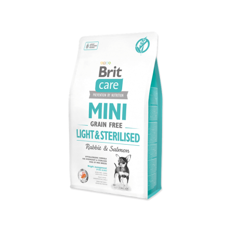 Brit Care mini light & sterilized sausas maistas mažų veislių šunims