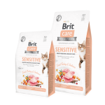 Brit Care cat sensitive healthy digestion sausas maistas katėms