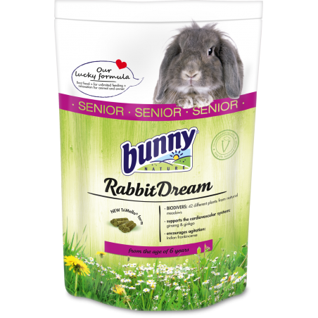 Bunny maistas senyviems triušiams senior rabbit dream