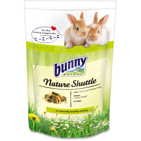 Bunny maistas triušiams nature shuttle dwarf rabbit