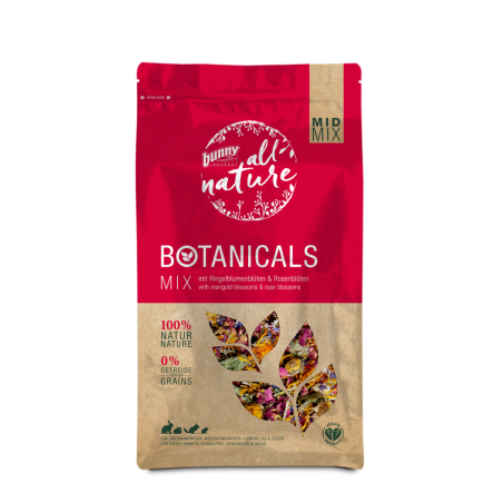 Bunny BOTANICALS MID MIX su medetkų ir rožių žiedais