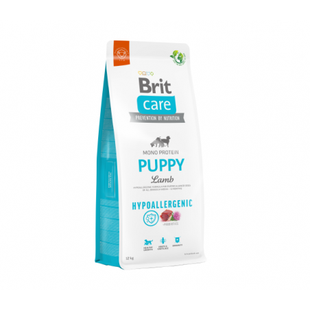 Brit Care Hypoallergenic Puppy Lamb sausas maistas šuniukams su ėriena