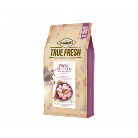 Carnilove True Fresh Cat Chicken sausas maistas katėms su vištiena