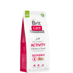 Brit Care Sustainable Activity Chicken&Insect sausas maistas šunims su vištiena vabzdžiais