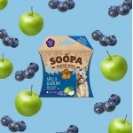 Soopa Apple & Blueberry Bites skanėstai šunims