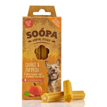 Soopa Carrot & Pumpkin Sticks skanėstai šunims