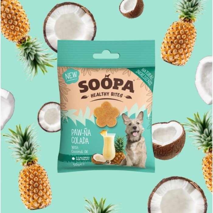 Soopa Paw-Na Colada Bites...