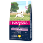 Eukanuba Puppy Small Breed Fresh Chicken sausas maistas mažų veislių šuniukams su vištiena