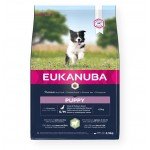 Eukanuba Puppy Small & Medium Breed Lamb & Rice sausas maistas mažų ir vidutinių veislių šuniukams su ėriena ir ryžiais